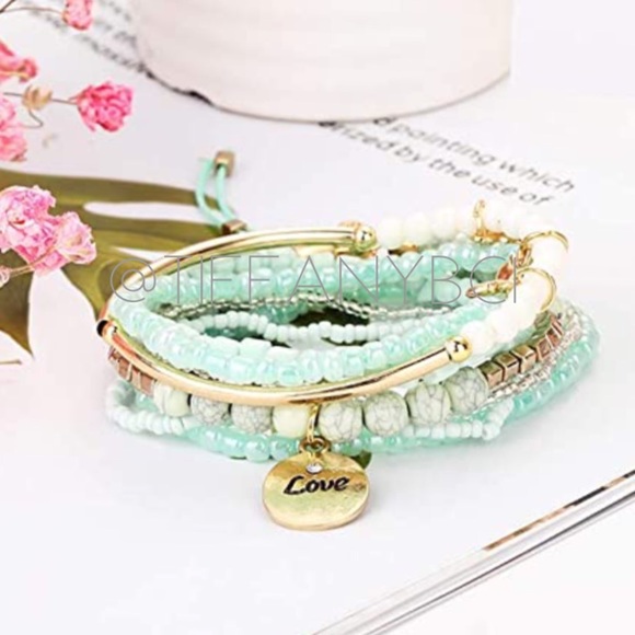 Boho LOVE Stackable Bracelet Set - Picture 5 of 5